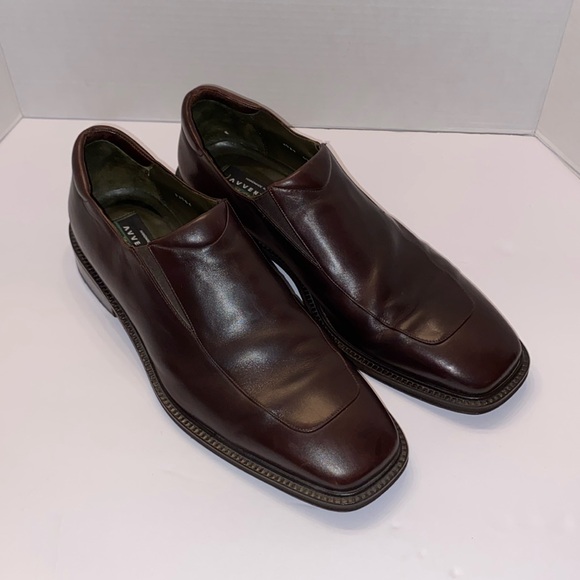 AVVENTURA- Men’s Leather loafers, Brown, Size: 13, Square Toe, Made in Spain - Picture 2 of 14